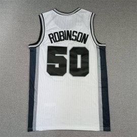 Camiseta David Robinson #50 San Antonio Spurs Blanco Camiseta David Robinson #50 San Antonio Spurs Blanco
