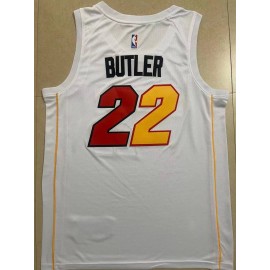Camiseta Jimmy Butler #22 Miami Heat 2022 Blanco Fan Edition Camiseta Jimmy Butler #22 Miami Heat 2022 Blanco Fan Edition