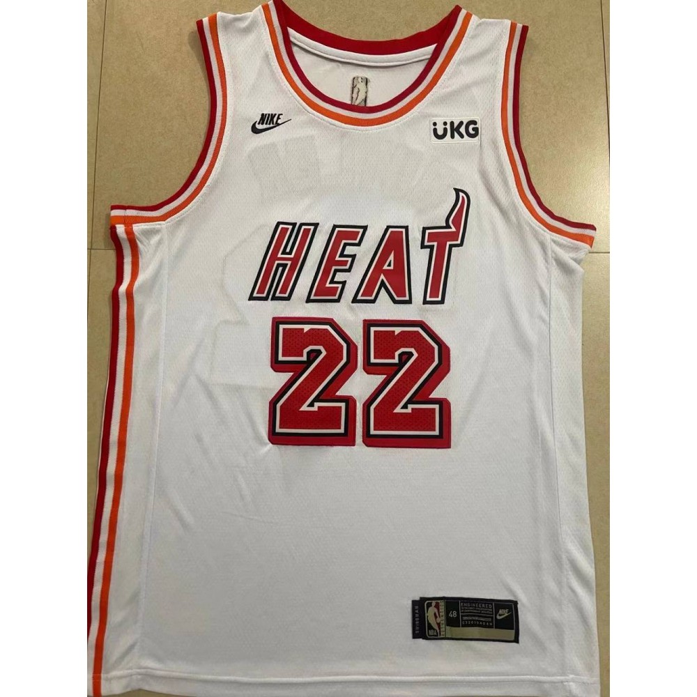 Camiseta Jimmy Butler #22 Miami Heat 22/23 Blanco Fan Edition Camiseta Jimmy Butler #22 Miami Heat 22/23 Blanco Fan Edition