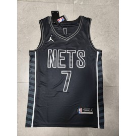 Camiseta Kevin Durant #7 Brooklyn Nets 22/23 Negro City Edition