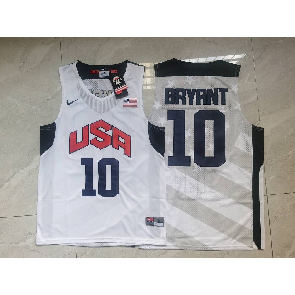 Camiseta Kobe Bryant #10 Dream Team Blanco