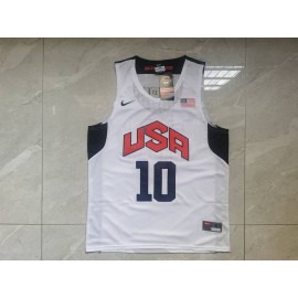 Camiseta Kobe Bryant #10 Dream Team Blanco