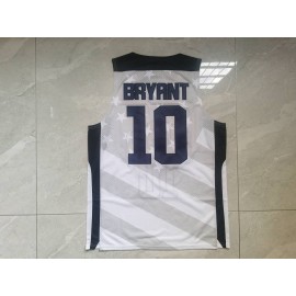 Camiseta Kobe Bryant #10 Dream Team Blanco
