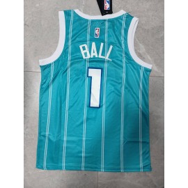 Camiseta LaMelo Ball #1 Charlotte Hornets 2022 Verde Fan Edition Camiseta LaMelo Ball #1 Charlotte Hornets 2022 Verde Fan Edition