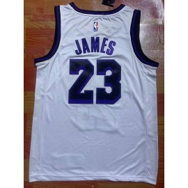 Camiseta Lebron James #23 Los Angeles Lakers 2023 Blanco Camiseta Lebron James #23 Los Angeles Lakers 2023 Blanco