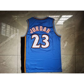 Camiseta Michael Jordan #23 Washington Wizards Azul Camiseta Michael Jordan #23 Washington Wizards Azul