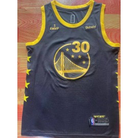 Camiseta Stephen Curry #30 Golden State Warriors Nueva Temporada Negro