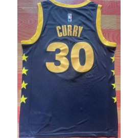 Camiseta Stephen Curry #30 Golden State Warriors Nueva Temporada Negro Camiseta Stephen Curry #30 Golden State Warriors Nueva Temporada Negro