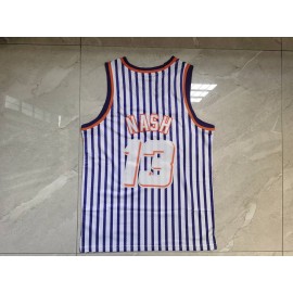 Camiseta Steve Nash #13 Phoenix Suns Blanco/Azul Camiseta Steve Nash #13 Phoenix Suns Blanco/Azul
