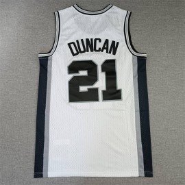 Camiseta Tim Duncan #21 San Antonio Spurs Blanco