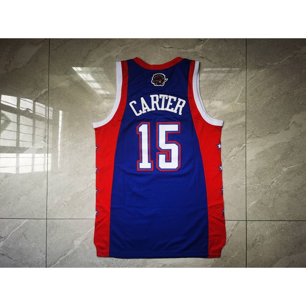 M&N NBA allstar 2004 カーター #15 ウォームアップシャツ NBA ビンス・カーター CARTER #15 ラプターズ ユニフォーム