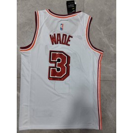 Camiseta Dwyane Wade #3 Miami Heat 22/23 Blanco Camiseta Dwyane Wade #3 Miami Heat 22/23 Blanco