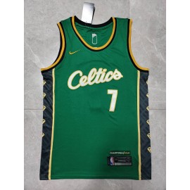 Camiseta Jaylen Brown #7 Boston Celtics 22/23 Verde