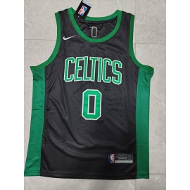 Camiseta Jayson Tatum #0 Boston Celtics 22/23 Negro Fan Edition
