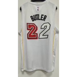 Camiseta Jimmy Butler #22 Miami Heat 2023 Blanco City Edition Camiseta Jimmy Butler #22 Miami Heat 2023 Blanco City Edition