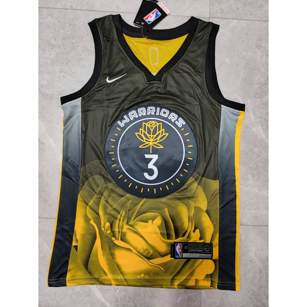 Camiseta Jordan Poole #3 Golden State Warriors 22/23 Negro Camiseta Jordan Poole #3 Golden State Warriors 22/23 Negro