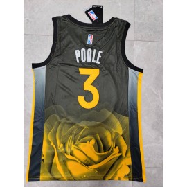 Camiseta Jordan Poole #3 Golden State Warriors 22/23 Negro Camiseta Jordan Poole #3 Golden State Warriors 22/23 Negro