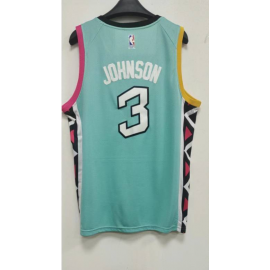 Camiseta Keldon Johnson #3 San Antonio Spurs 2023 Verde City Edition Camiseta Keldon Johnson #3 San Antonio Spurs 2023 Verde City Edition