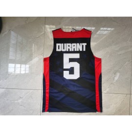 Camiseta Kevin Durant #5 Dream Team Azul Camiseta Kevin Durant #5 Dream Team Azul