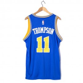 Camiseta Klay Thompson #11 Golden State Warriors 2023 Azul Classic Edition Camiseta Klay Thompson #11 Golden State Warriors 2023 Azul Classic Edition