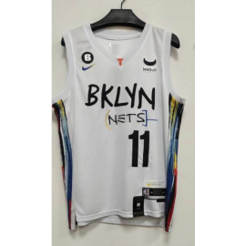 Camiseta Kyrie Irving #11 Brooklyn Nets 2023 Blanco City Edition
