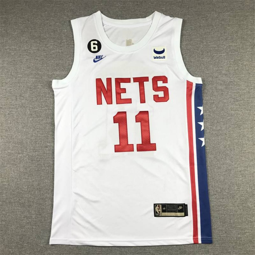 Camiseta Kyrie Irving #11 Brooklyn Nets Classic Edition Blanco Camiseta Kyrie Irving #11 Brooklyn Nets Classic Edition Blanco