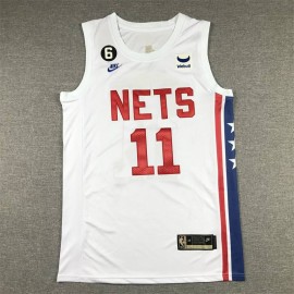 Camiseta Kyrie Irving #11 Brooklyn Nets Classic Edition Blanco