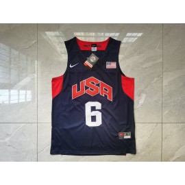 Camiseta Lebron James #6 Dream Team Azul Camiseta Lebron James #6 Dream Team Azul