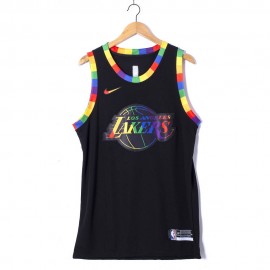 Camiseta Lebron James #6 Los Angeles Lakers 2023 Negro Edición de Moda