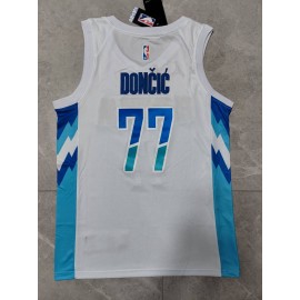 Camiseta Luka Doncic #77 La Selección Eslovenia Blanco Camiseta Luka Doncic #77 La Selección Eslovenia Blanco