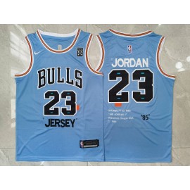 Camiseta Michael Jordan #23 Chicago Bulls Azul