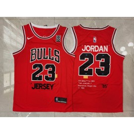 Camiseta Michael Jordan #23 Chicago Bulls Rojo