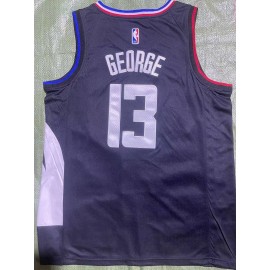 Camiseta Paul George #13 Los Angeles Clippers 22/23 Negro Camiseta Paul George #13 Los Angeles Clippers 22/23 Negro