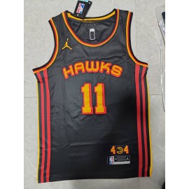 Camiseta Trae Young #11 Atlanta Hawks 22/23 Negro