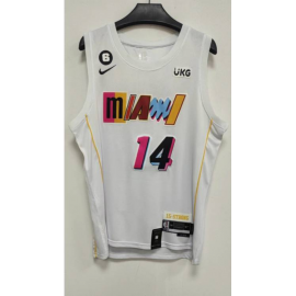 Camiseta Tyler Herro #14 Miami Heat 2023 Blanco City Edition