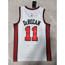 Camiseta DeMar DeRozan #11 Chicago Bulls 22/23 Blanco Camiseta DeMar DeRozan #11 Chicago Bulls 22/23 Blanco