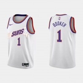 Camiseta Devin Booker #1 Phoenix Suns 22/23 Blanco