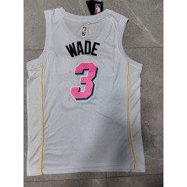Camiseta Dwyane Wade #3 Miami Heat 22/23 Blanco City Edition Camiseta Dwyane Wade #3 Miami Heat 22/23 Blanco City Edition