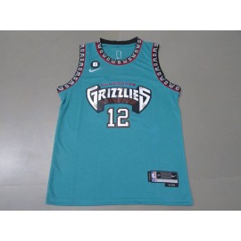 Camiseta Ja Morant #12 Memphis Grizzlies 2023 Verde Camiseta Ja Morant #12 Memphis Grizzlies 2023 Verde