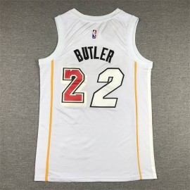 Camiseta Jimmy Butler #22 Miami Heat 2023 Blanco City Edition Camiseta Jimmy Butler #22 Miami Heat 2023 Blanco City Edition