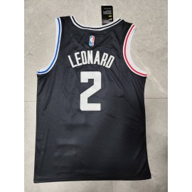 Camiseta Kawhi Leonard #2 Los Angeles Clippers 22/23 Negro Camiseta Kawhi Leonard #2 Los Angeles Clippers 22/23 Negro