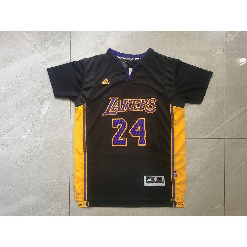 Camiseta Kobe Bryant #24 Los Angeles Lakers Negro