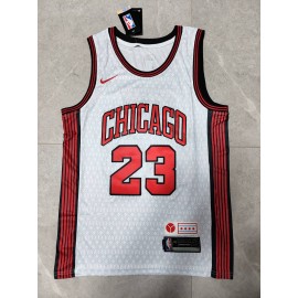 Camiseta Michael Jordan #23 Chicago Bulls 22/23 Blanco