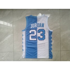 Camiseta Michael Jordan #23 North Carolina Tar Heels Blanco/Azul Camiseta Michael Jordan #23 North Carolina Tar Heels Blanco/Azul