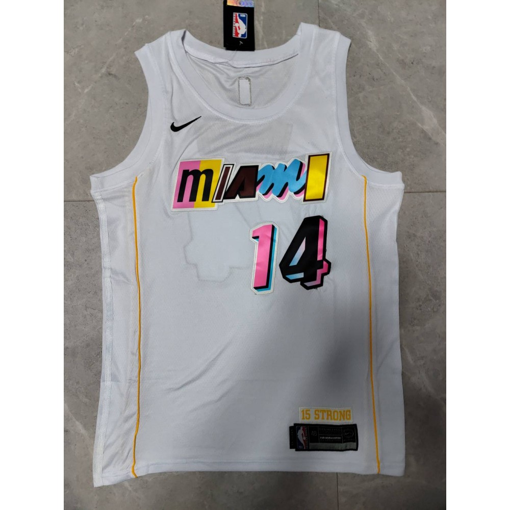 Camiseta Tyler Herro #14 Miami Heat 22/23 Blanco City Edition Camiseta Tyler Herro #14 Miami Heat 22/23 Blanco City Edition