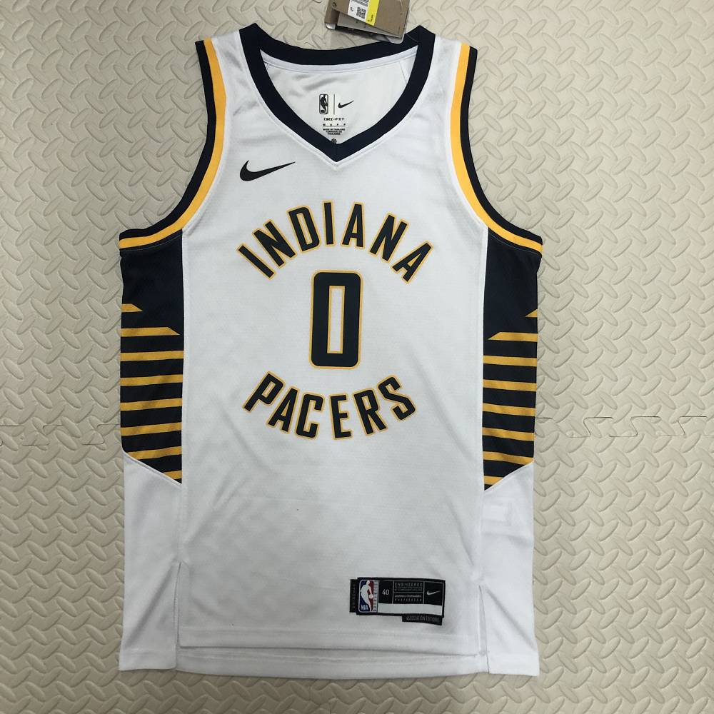 Camiseta Alex Poythress #0 Indiana Pacers 2023 Blanco Camiseta Alex Poythress #0 Indiana Pacers 2023 Blanco