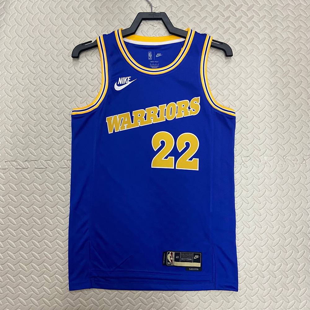 Camiseta Andrew Wiggins #22 Golden State Warriors 2023 Azul Clásico Edition Camiseta Andrew Wiggins #22 Golden State Warriors 2023 Azul Clásico Edition