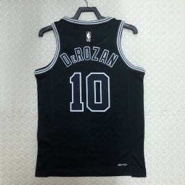Camiseta DeMar DeRozan #10 San Antonio Spurs 2023 Negro Classic Edition Camiseta DeMar DeRozan #10 San Antonio Spurs 2023 Negro Classic Edition