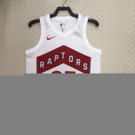 Camiseta Fred VanVleet #23 Toronto Raptors 2023 Blanco