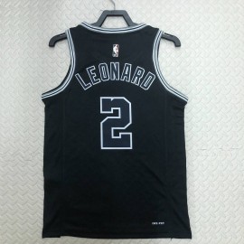 Camiseta Kawhi Leonard #2 San Antonio Spurs 2023 Negro Classic Edition Camiseta Kawhi Leonard #2 San Antonio Spurs 2023 Negro Classic Edition